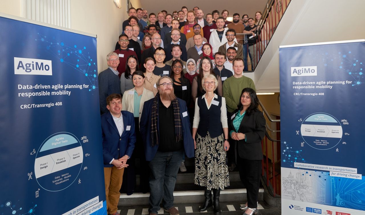 At TU Dresden for Agimo TRR 408 Meeting